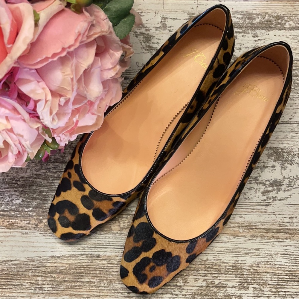 COPY - J Crew Leopard Pumps